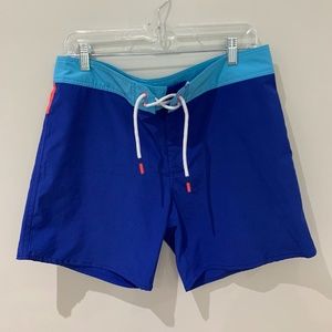 Chubbies Mens Swim Trunks - Blue Size 32 5.5" inseam